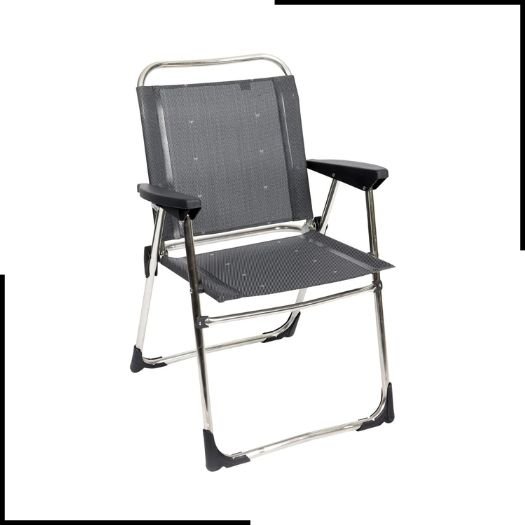 Crespo - Camping chair - AL- 219 - Dark Grey