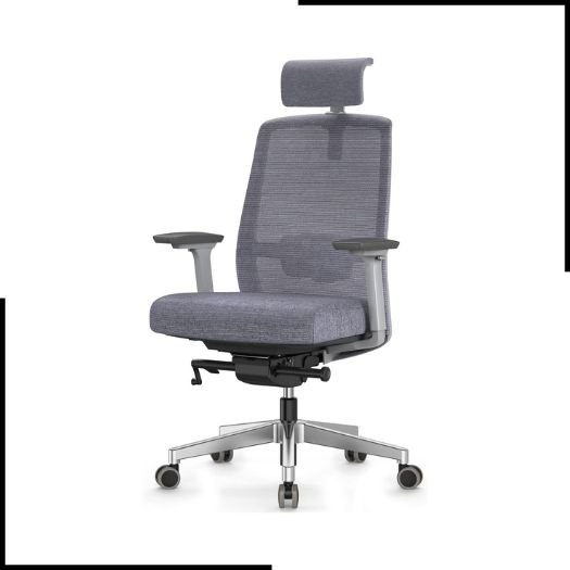 Duwinson Ergonomic Mesh Home Office Chair With Back Support