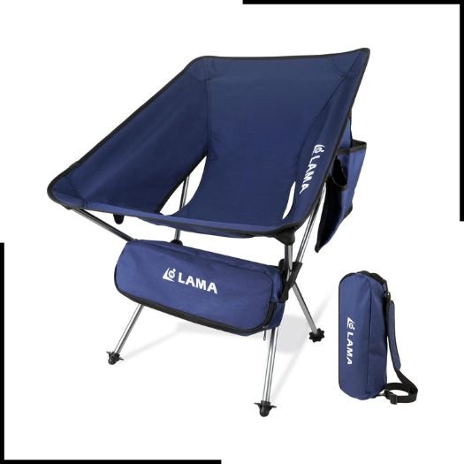 MLA Portable Camping Chair, LAMA Upgrated Compact Ultralight Folding