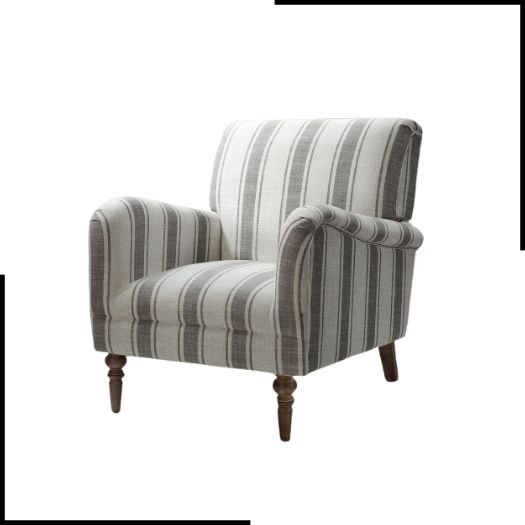 FABRICATION HAUS Living Room Upholstered Modern Armchair Accent