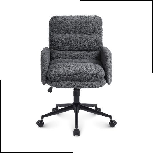 Youhauchair Office Chairs for Home, Faux Cashmere Desk Chair