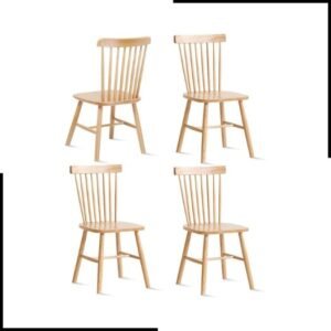 seonyou Dining Chairs Set of 4, Windsor Chair