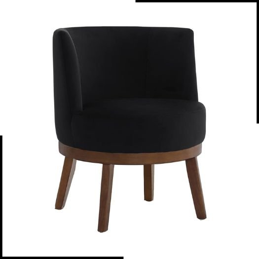 24KF Modern 360 Degree Swivel Accent Chair