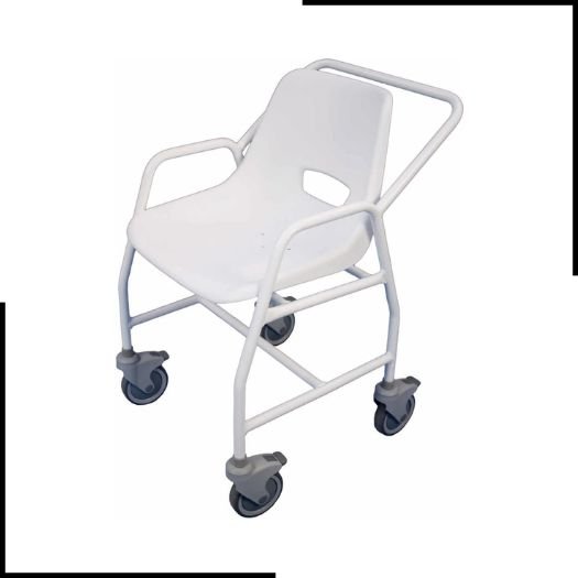 Aidapt Mobile Shower Chair with Locking Castors