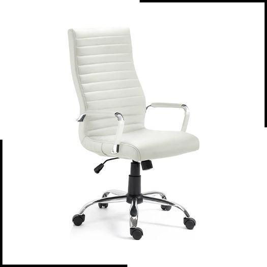 Blisswood Pu Leather Office Chair, Swivel