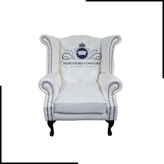 Chesterfield Queen Anne Wingback Chair