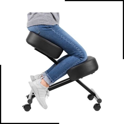 Ergonomic Kneeling Chair, Adjustable Stool for Home and Office