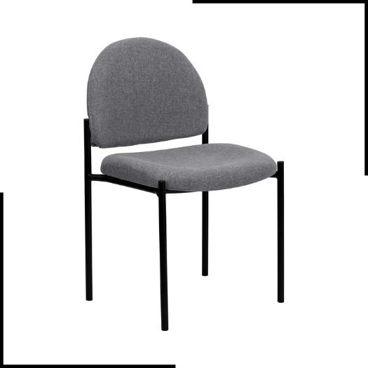 Flash Furniture Comfort Stackable Side Reception Chair