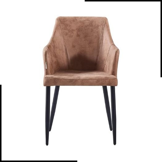 P&N Homewares® Zarah Chair in Cappuccino