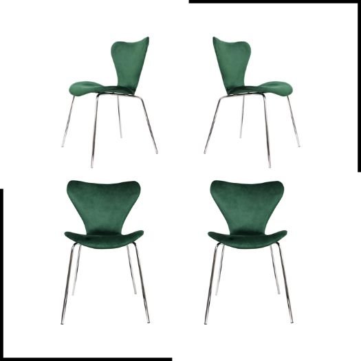 U2PICK Dining Chairs Velvet Dining Chairs