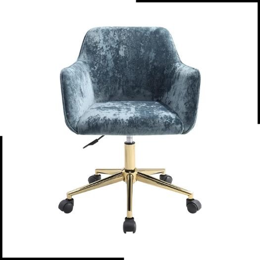 Warmiehomy Velvet Office Chair